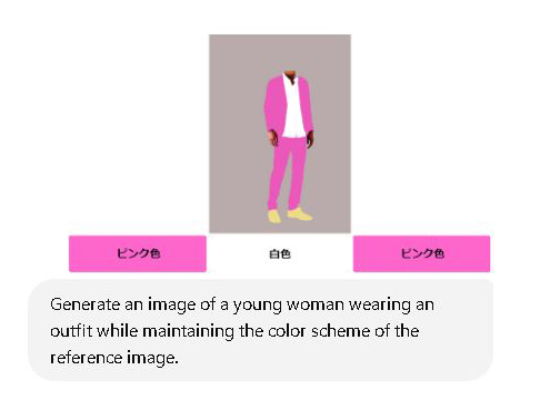 A tailored pink suit matched with a crisp white top, creating a feminine and powerful fashion statement.